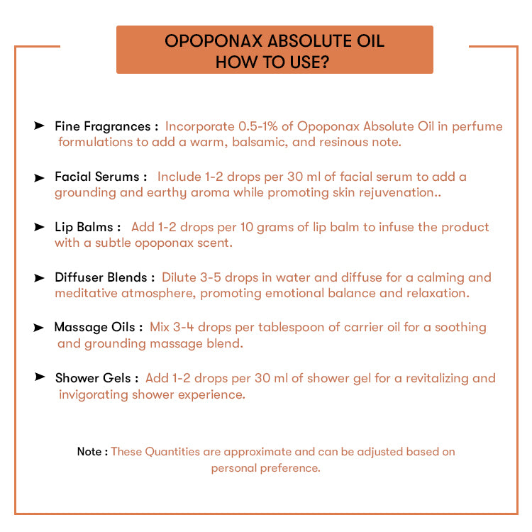 How to Use Opoponax Absolute Oil