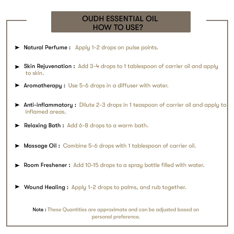 How to Use Oudh Essential Oil
