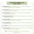 How to Use Palmarosa Essential Oil