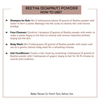 How to Use Reetha (Soapnut) Powder 