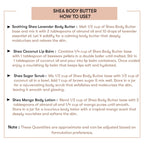 How to Use Shea Body Butter