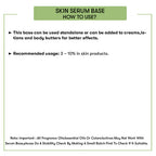 How to Use Skin Serum Base 