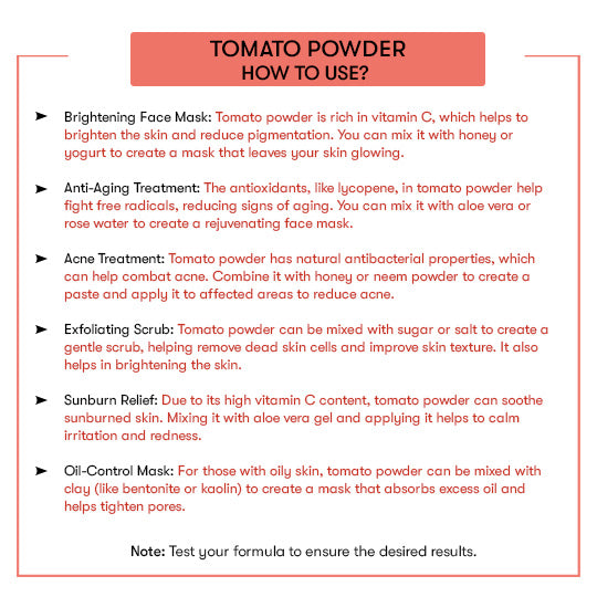 How to Use Tomato Powder