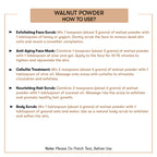 How to Use Walnut Powder