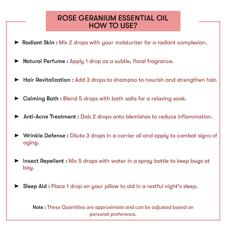 How to choose Rose Geranium Essential Oil