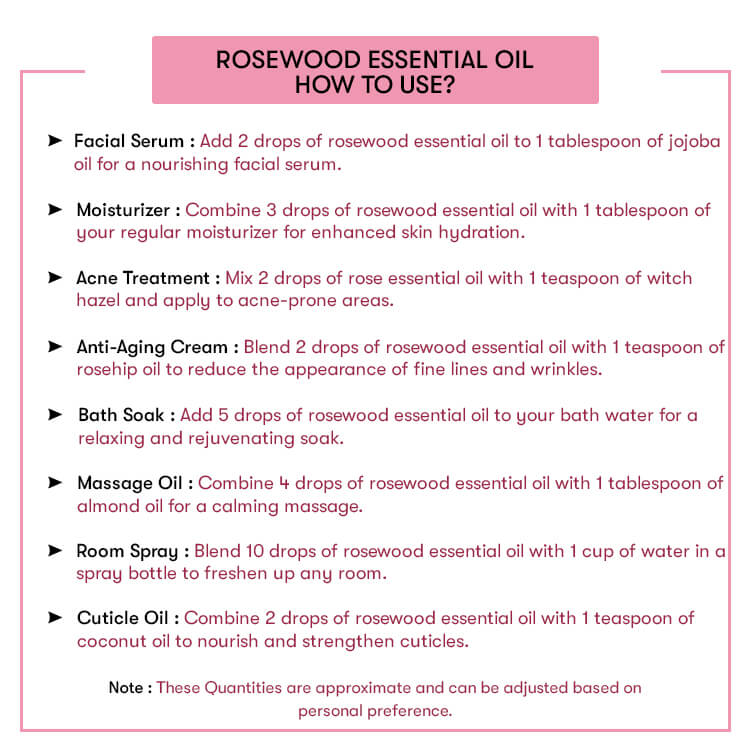 How to choose Rosewood Essential Oil