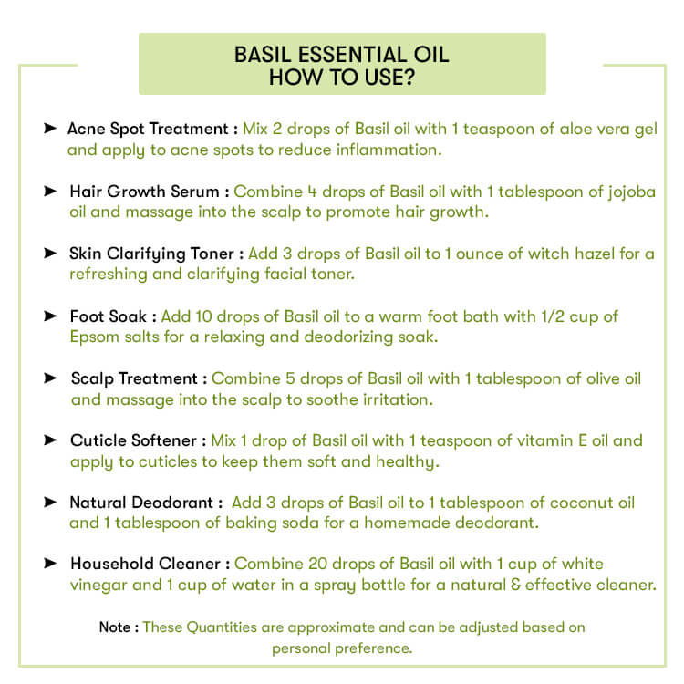 How to choose Sweet Basil Essential Oil