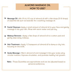 How to use Almond Massage Oil  Online