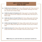 How to use Dry Coffee Powder 