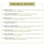 How to use Fennel Seed Oil
