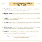 How to use Frankincense Essential Oil