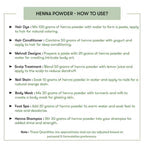 Indigo Powder + Henna Powder - Combo Pack