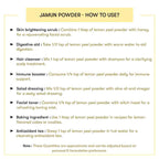 How to use Lemon Peel Powder