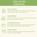 How to use Lemon oil 