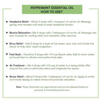 How to use Peppermint Essential Oil