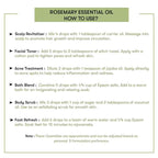 How to use Rosemary Essential Oil
