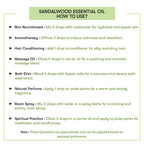 How to use Sandalwood Essential Oil