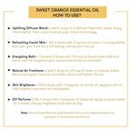 How to use Sweet Orange Essential Oil