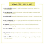 How to use Vitamin E (Tocopheryl Acetate)