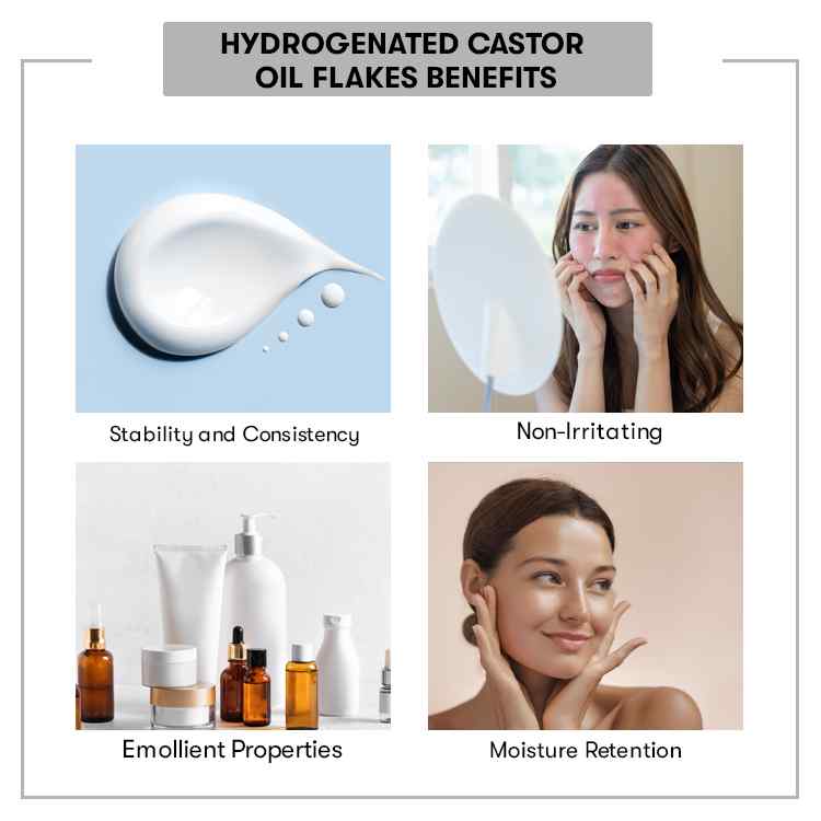 Hydrogenated Castor Oil Flakes Benefits