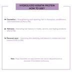 How to Use Hydrolyzed Keratin Powder