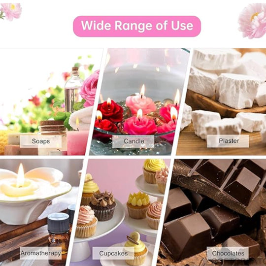 3D Large Peony Flower Shape Silicone Candle Mould