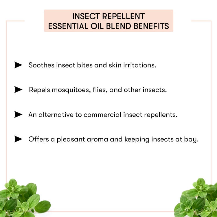 Insect Repellent Essential Oil Blend Benefits