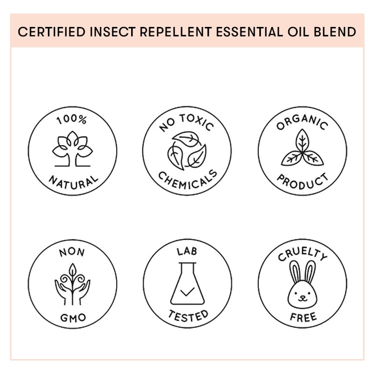 Certified Insect Repellent Essential Oil Blend 