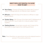 How to Use Insect Repellent Essential Oil Blend
