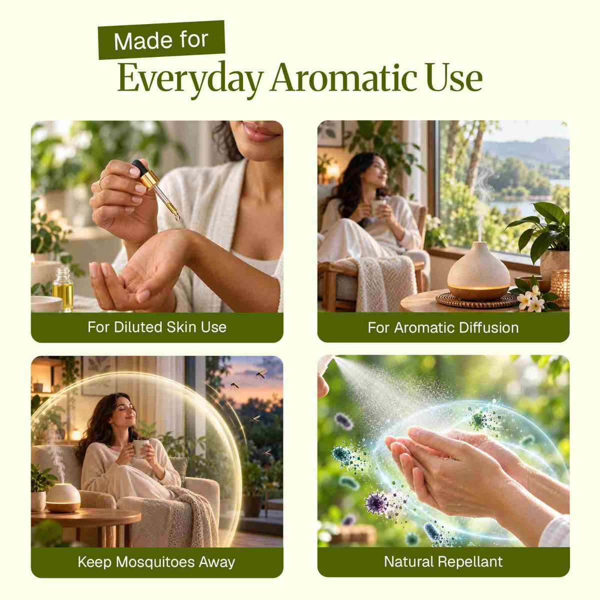 Insect Repellent Essential Oil Blend