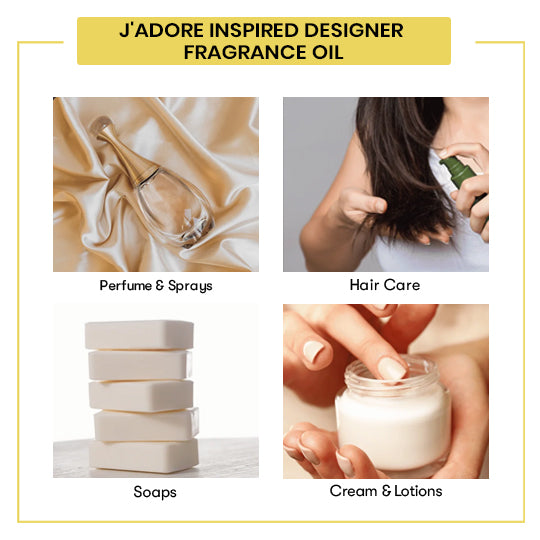 J'adore Inspired Designer Fragrance Oil Uses