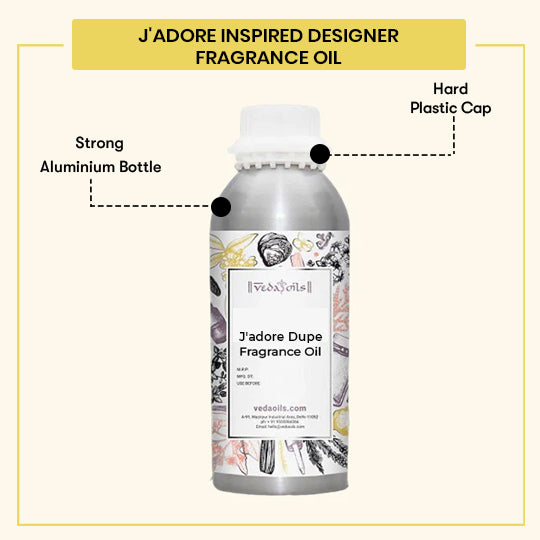 J'adore Inspired Designer Fragrance Oil Packing