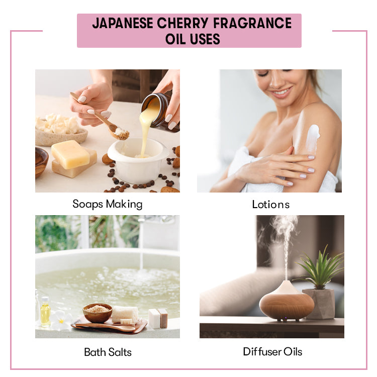 Japanese Cherry Fragrance Oil Uses