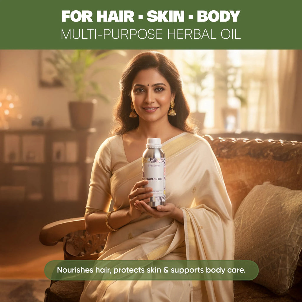 Karanj Oil hair