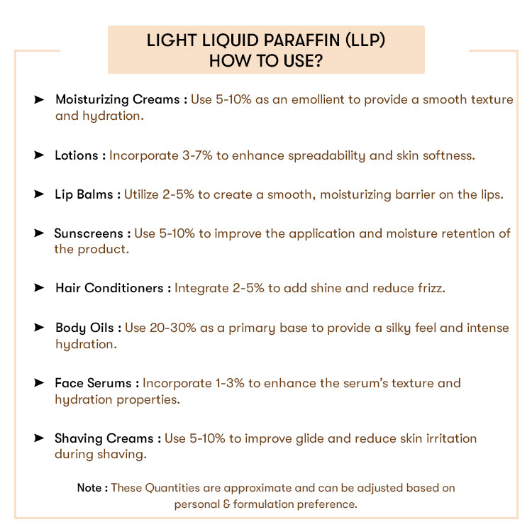 How to Use Light-Liquid-Paraffin-(LLP)-Oil