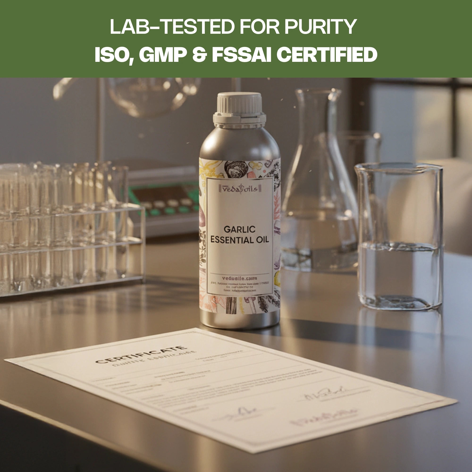 Lab Tested Garlic Essential Oil