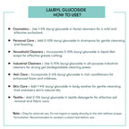 How To Use Lauryl Glucoside