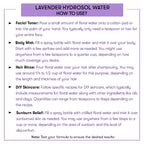 How to Use Lavender Hydrosol Water