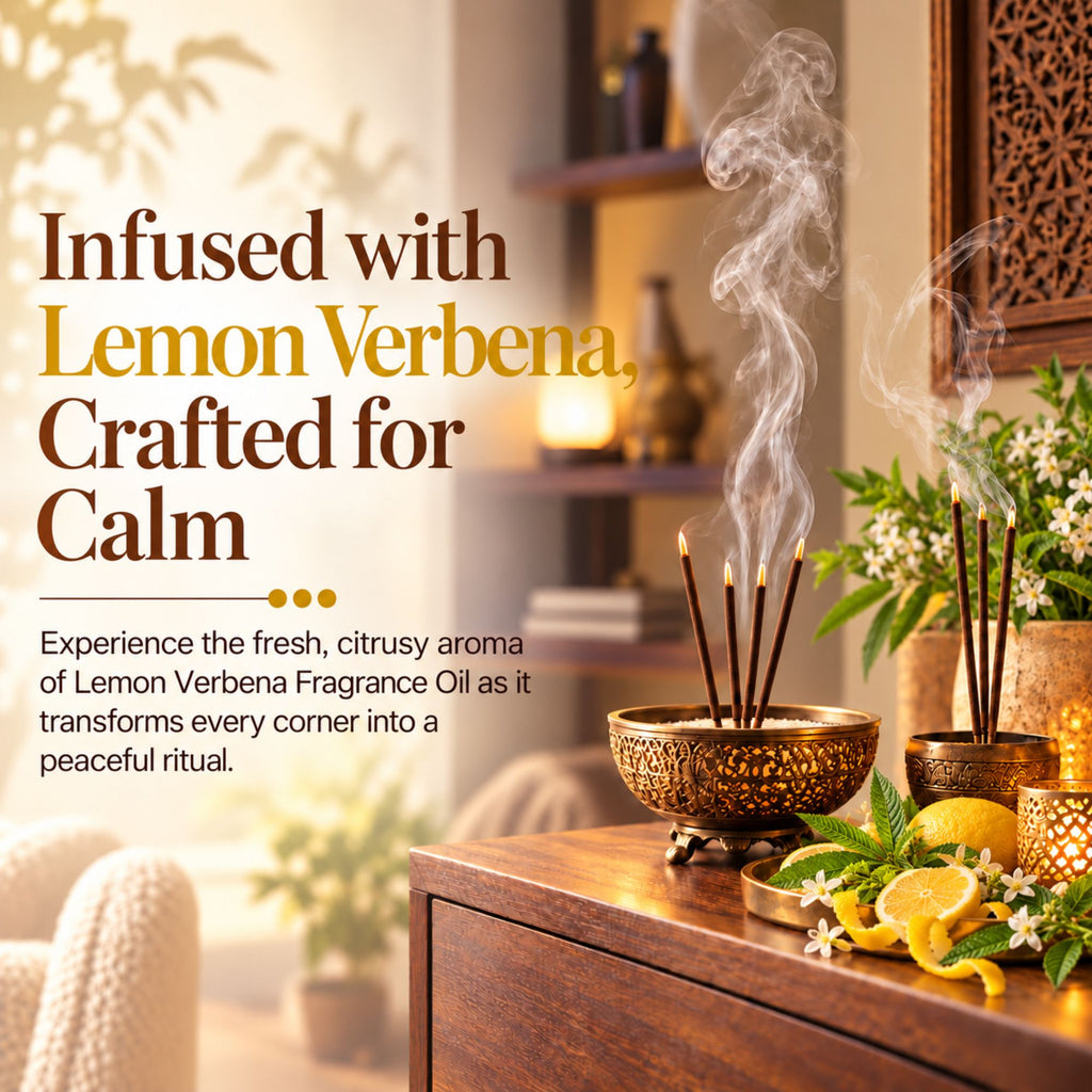 Lemon Verbena Fragrance Oil For Incense Sticks