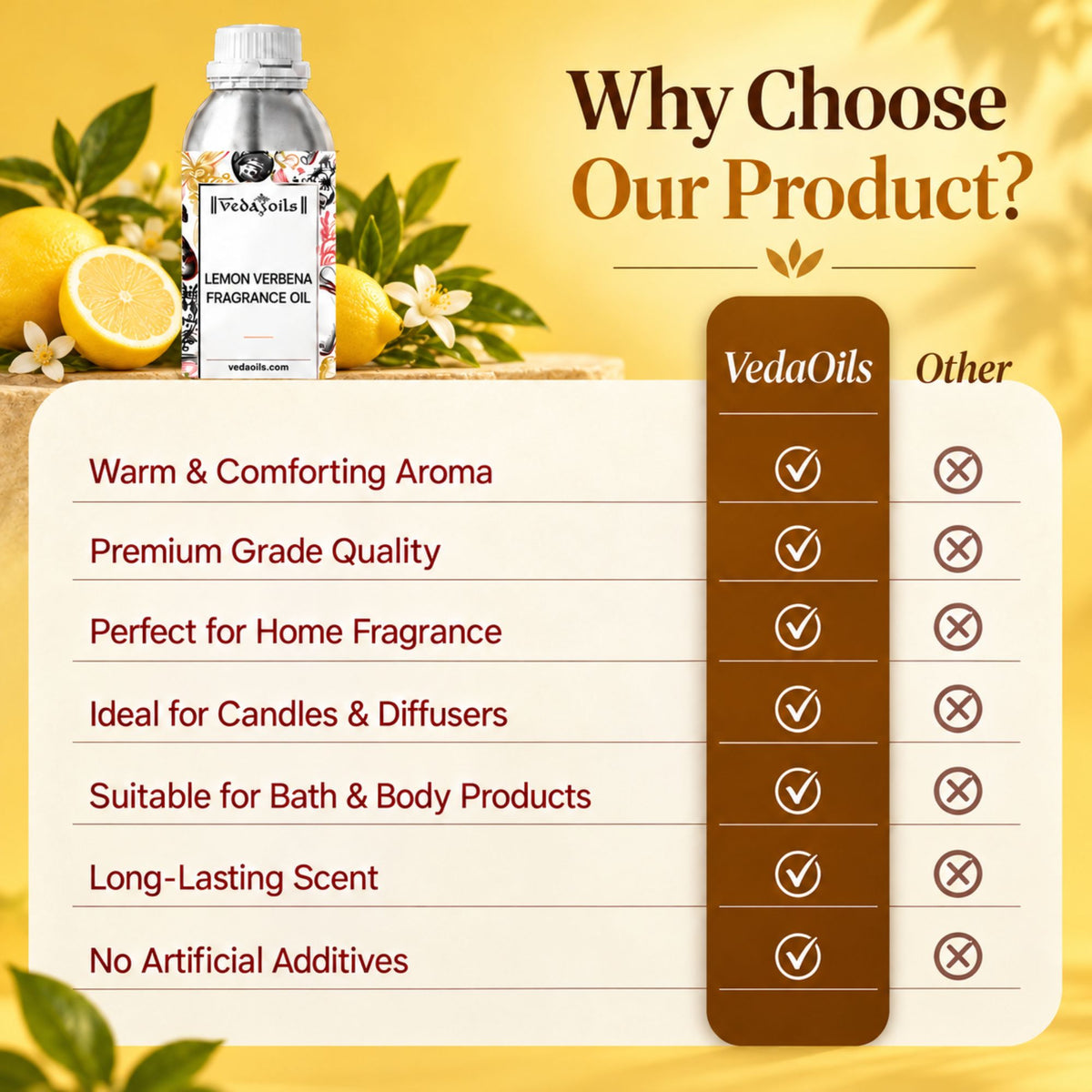 Why Chosse Lemon Verbena Fragrance Oil