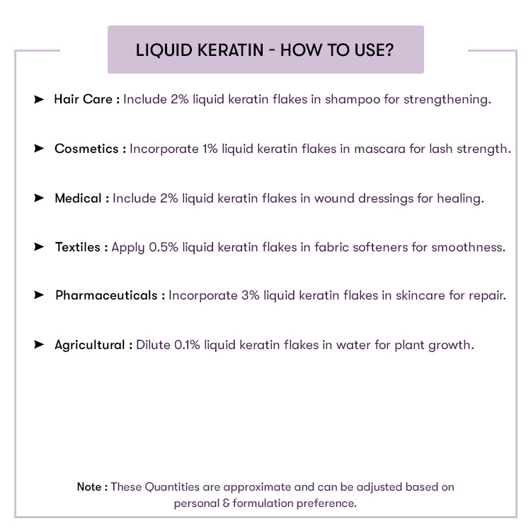 How to Use Liquid Keratin