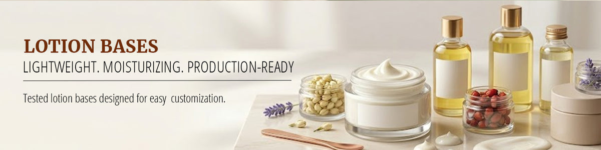 Lotion Bases — Lightweight Hydration, Ready for Customization