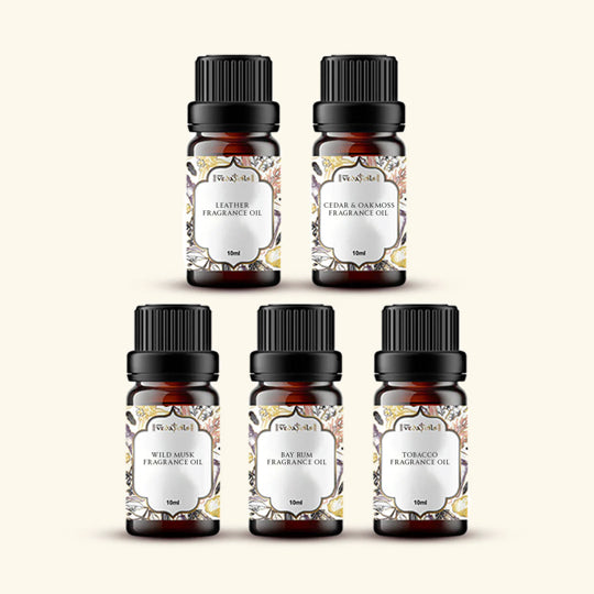 Masculine Fragrance Oils Sample Kit 