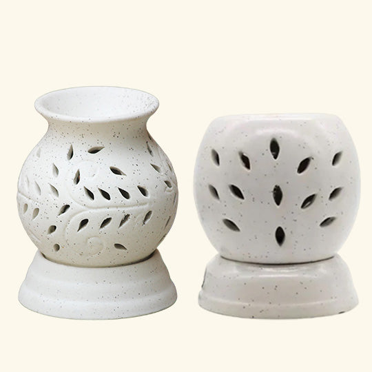 Matki Shaped + Round Shaped Electric Aroma Diffuser - Combo Pack