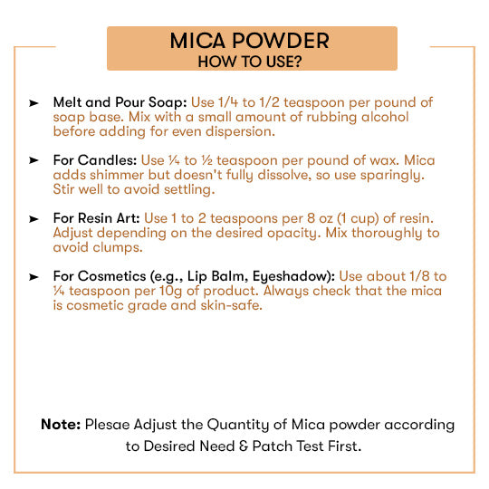 Pearl Mica Powder  - 6 In 1 uses