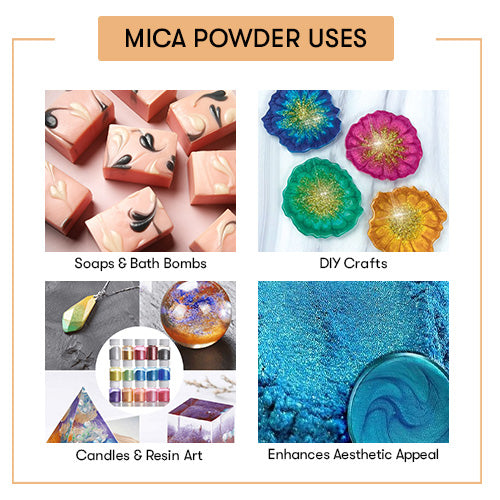 Pearl Mica Powder  - 6 In 1 where to use