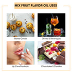 Mix Fruit Flavor Oil uses