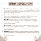 Moroccan Rhassoul Clay Powder Recipes
