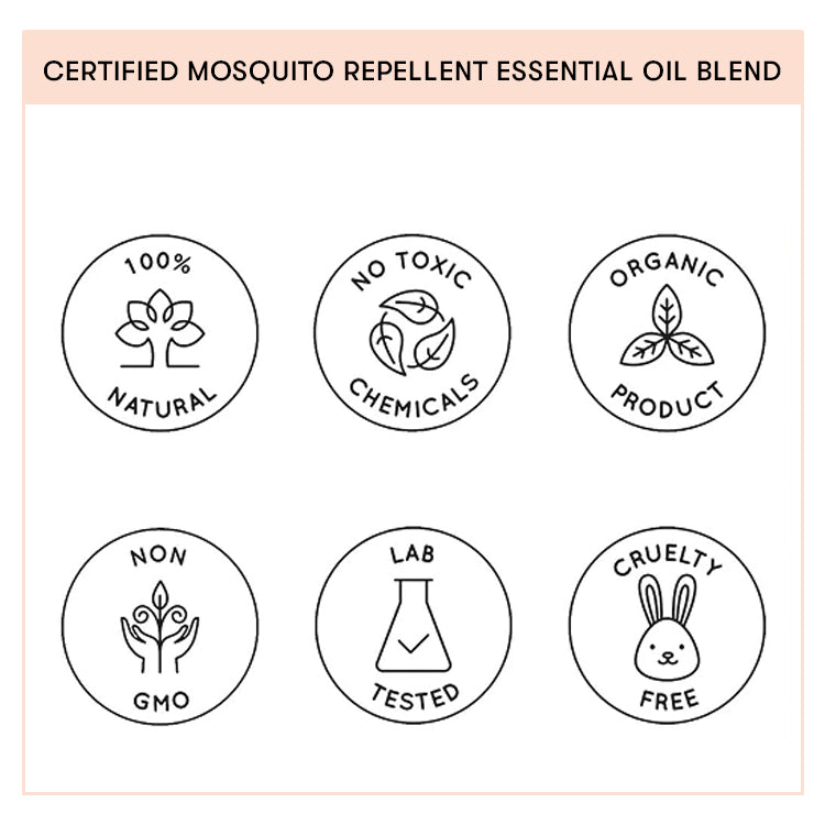Certified Mosquito Repellent Essential Oil Blend