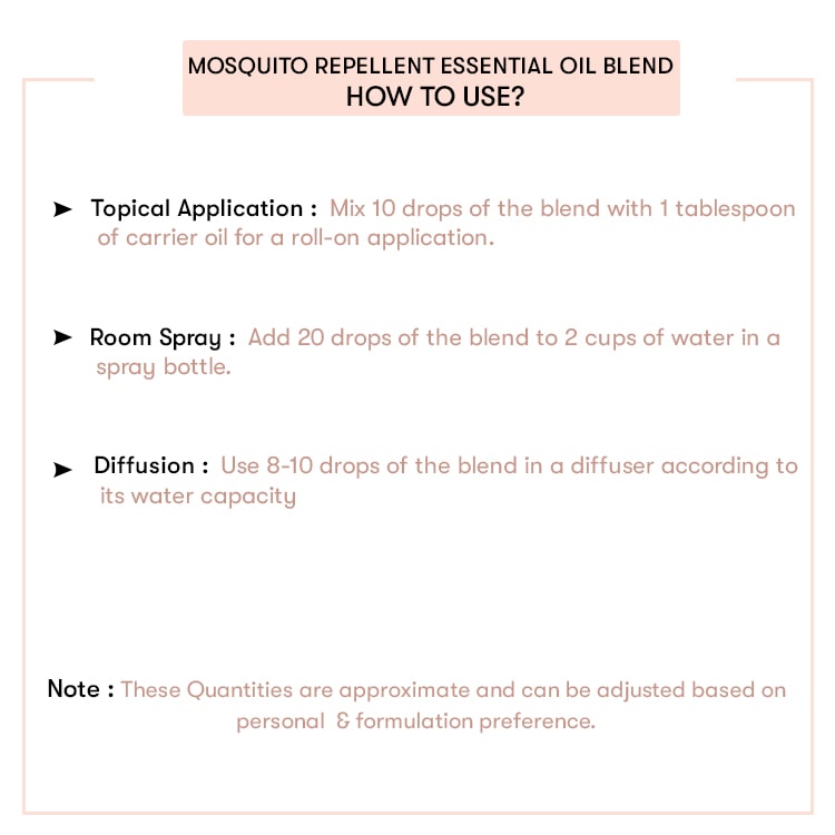 How to Use Mosquito Repellent Essential Oil Blend